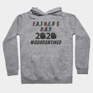 Fathers Day 2020 Quarantined Toilet Paper Design Hoodie